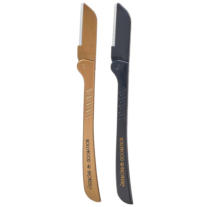 HOLLYWOOD BROWZER® ECOFRIENDLY DUO DERMAPLANING TOOL